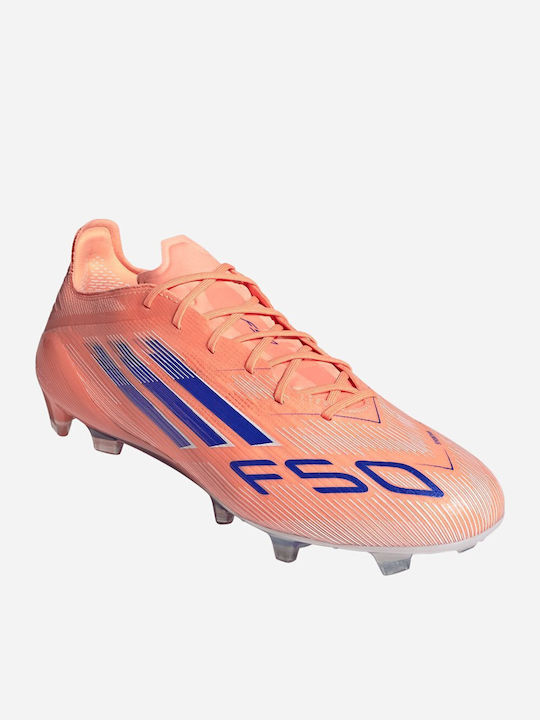 adidas F50 Elite Football Shoes with Cleats Orange