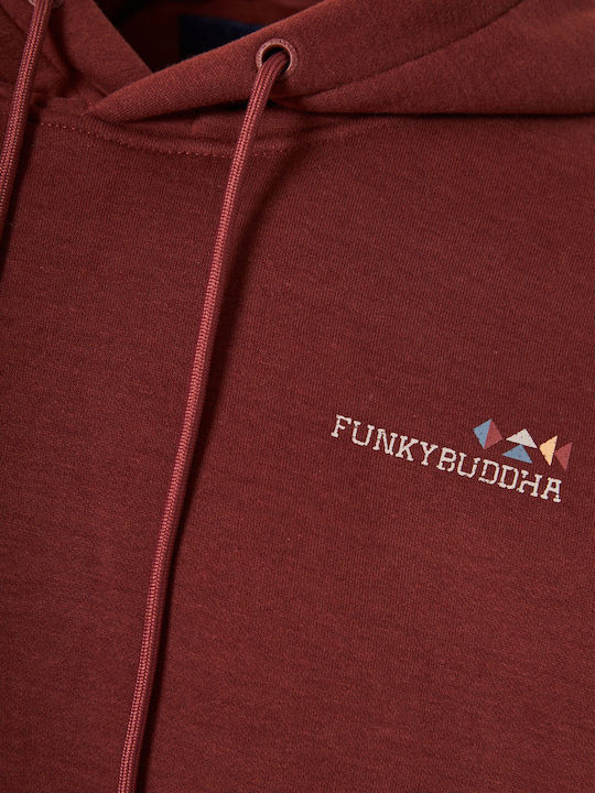 Sweatshirt with Hood Brown