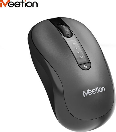 Meetion Wireless Bluetooth Mini Mouse Black