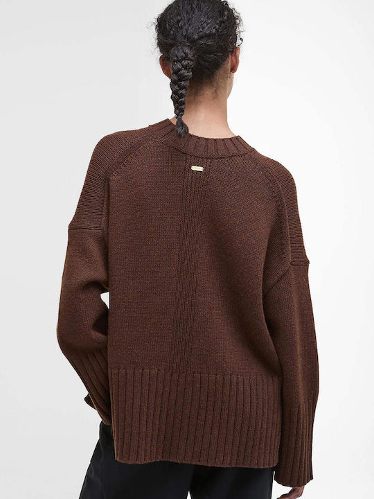 Sophia Damen Pullover Baumwolle Rust Brown