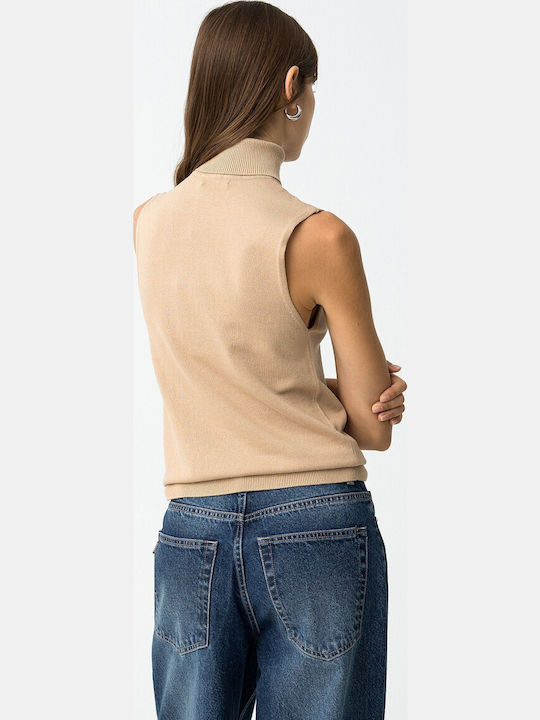 Damen Bluse Tabac Brown