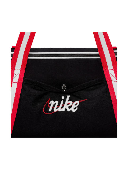 Nike Heritage Ανδρική Τσάντα Ώμου για Γυμναστήριο Μαύρη