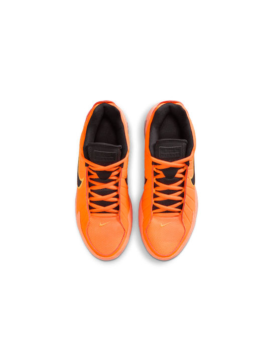LeBron Witness 9 Low Basketball Shoes Total Orange / Orange Chalk / Sundial / Black