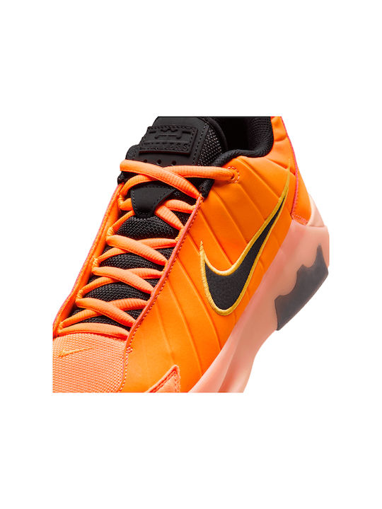 LeBron Witness 9 Low Basketball Shoes Total Orange / Orange Chalk / Sundial / Black