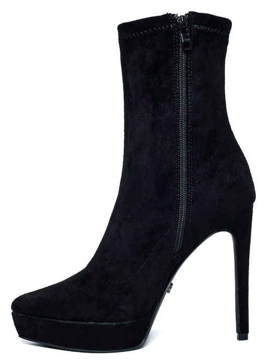 Stiefeletten Damen Schwarz