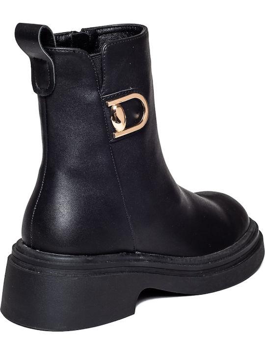 Stiefeletten Damen Schwarz
