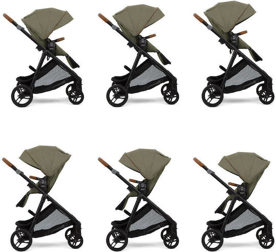 Graco Near2Me Reglabil Cărucior pentru Bebeluși Potrivit pentru Nou-născut Kaki 11.5kg G6DV999KHKEU