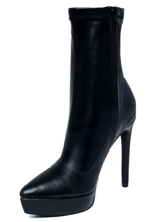 Stiefeletten Damen Schwarz