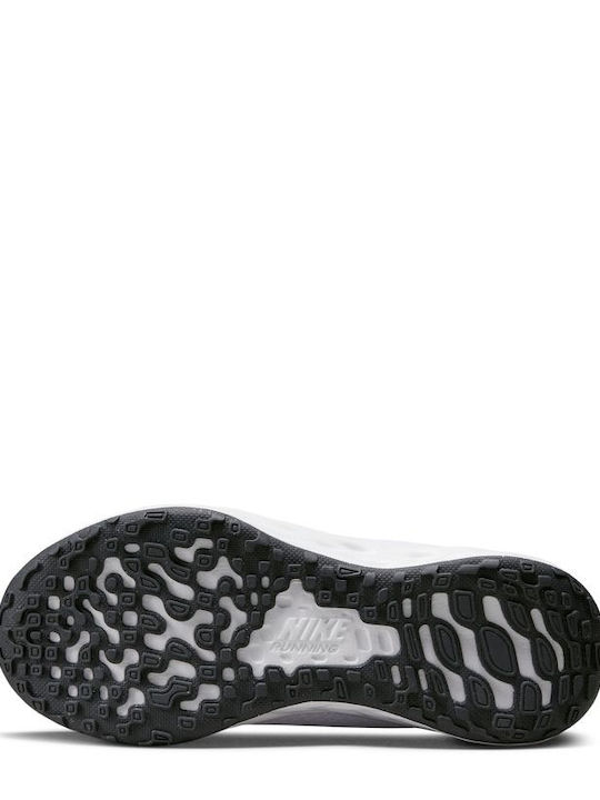 Revolution Revolution 6 Kids Sports Shoes Running with Hoop & Loop Closure White / Sea Coral / Gridiron / Laser Orange