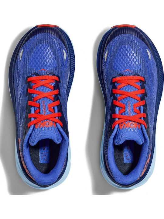 Clifton 9 Αθλητικά Παιδικά Παπούτσια Running με Κορδόνια Bellwether Blue / Dazzling Blue 1131170-BBDGB