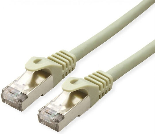 Value S/FTP Cat.6a (Gigabit) Καλώδιο Δικτύου Ethernet 70m Γκρι