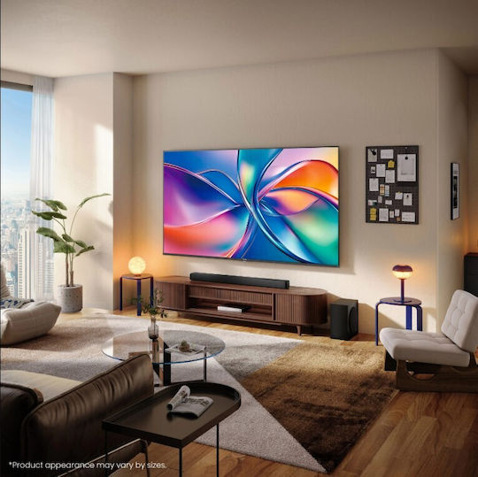 Hisense Smart Τηλεόραση 65" 4K UHD QLED E7Q HDR (2025) 65E7Q