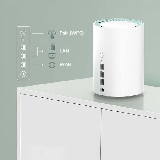 Cudy M1500 v1 WiFi Mesh Network Access Point Wi‑Fi 6 Dual Band (2.4 & 5GHz) in Double Kit