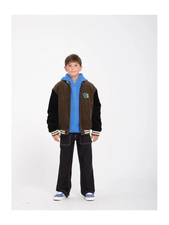Kinder Freizeitjacke mit Kapuze Multi Krankies