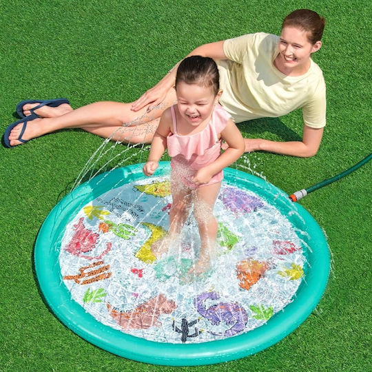 Bestway Aufblasbarer Dinosaurier-Sprinkler D122 cm +2 Jahre Garten 52698