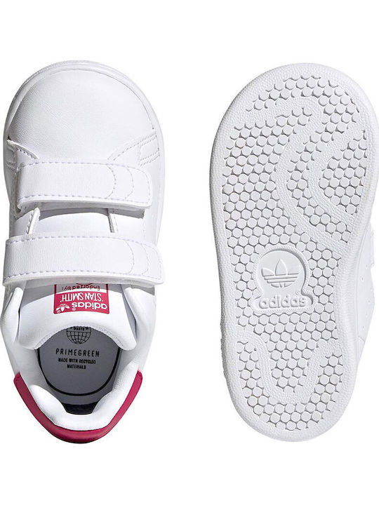 Stan Smith Stan Smith CF I Kids Sneakers with Scratch Cloud White / Bold Pink