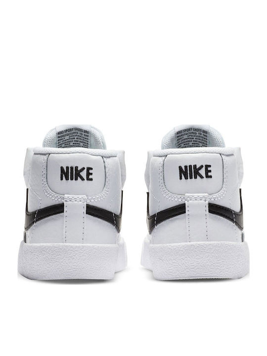 Blazer Mid '77 Παιδικά Sneakers High Λευκά