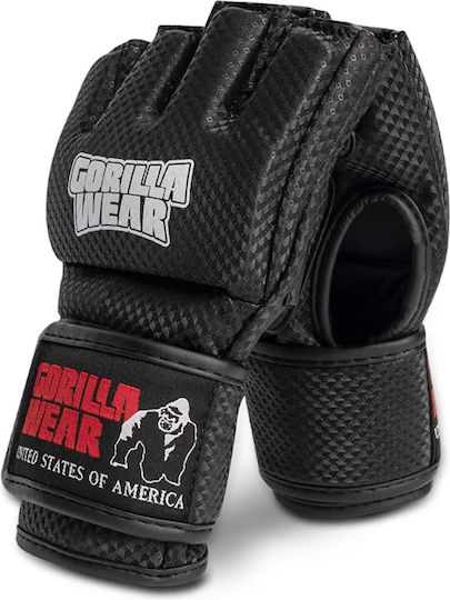 Berea MMA Gloves Without Thumb Black White
