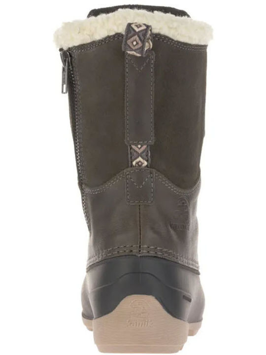 Snow Boots Khaki