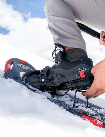 Atlas Treeline Men's Snowshoes Grey Red
