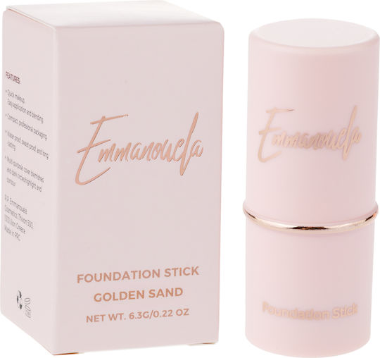 Emmanouela Cosmetics Foundation Stick Golden Sand 6.3gr
