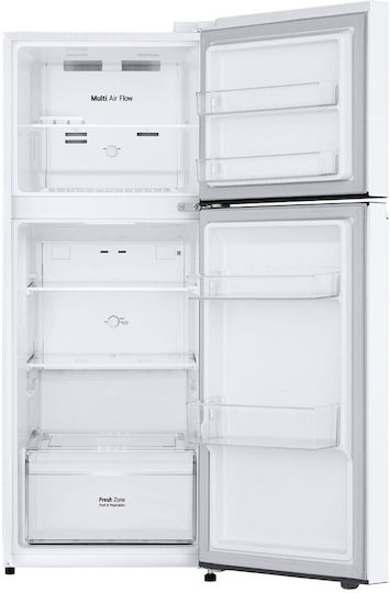 LG Ψυγείο Δίπορτο 217lt Total NoFrost Υ144.5xΠ55.5xΒ63.7εκ. Λευκό GTBV22SWNJ
