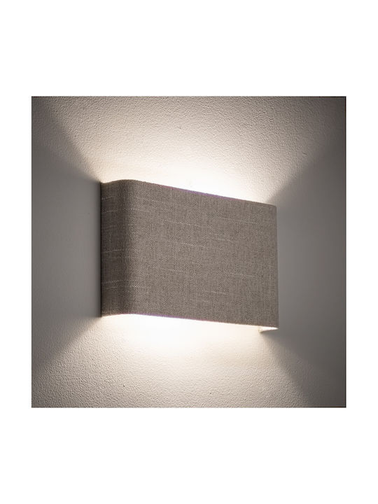 Nowodvorski Leuchte Wand Weiß 25x15cm