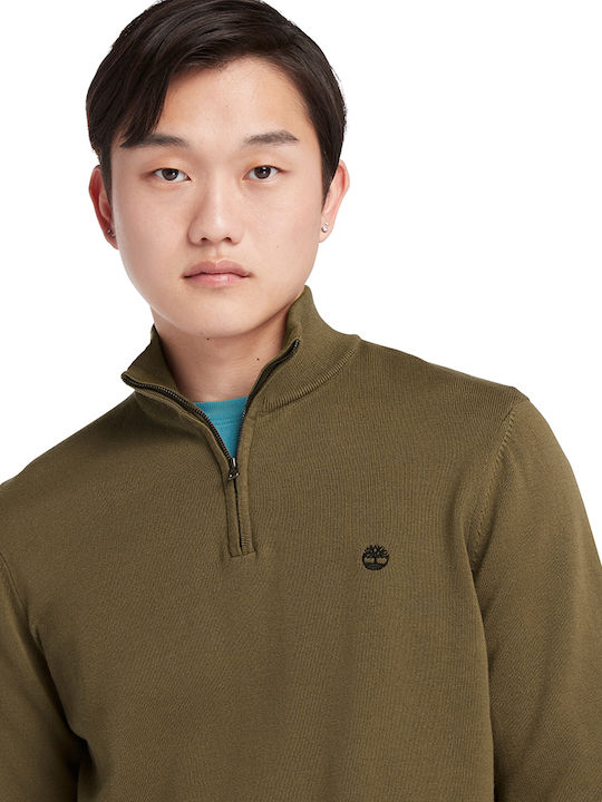 Williams River Long Sleeve Sweater Khaki