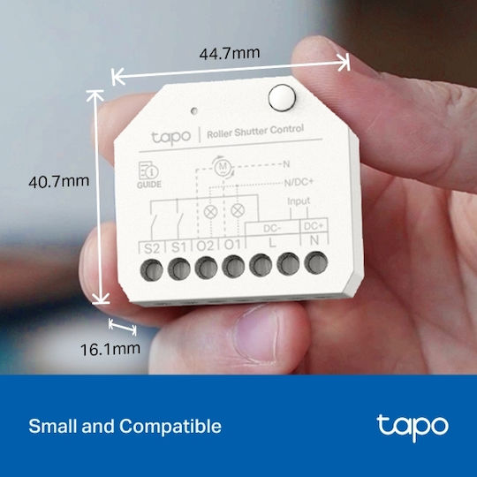 TP-LINK Tapo S112 Smart Switch 2 Καναλιών Wi-Fi & Bluetooth 6A (με Ουδέτερο)