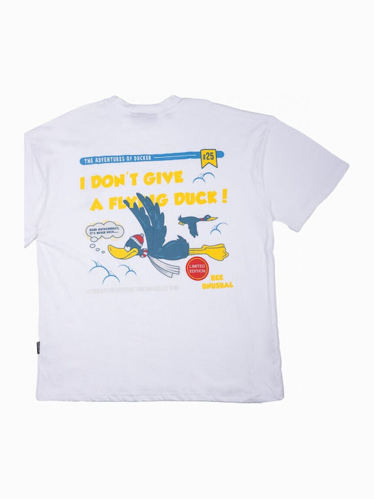 Тениска Flying Duck Бяла