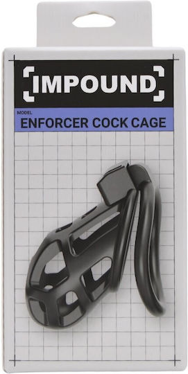 Loving Joy Enforcer Impound Penis Cage in Black Color