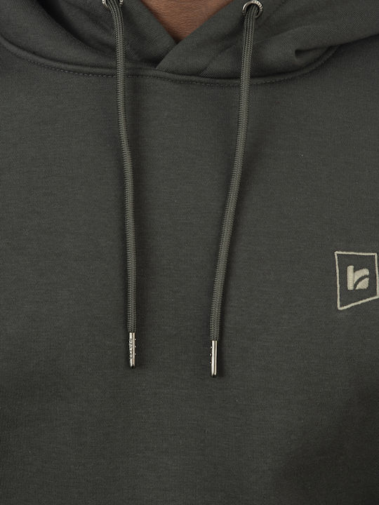 Sweatshirt with Hood Green