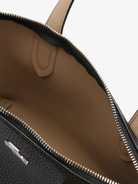 Women's Shopper Bag Crocodile Black