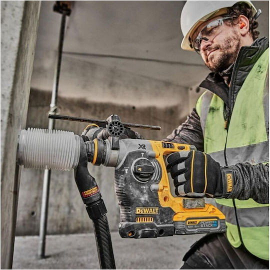 Dewalt Set Angle Wheel & Impact Drill Driver & Impact Driver & Hammer 18V with 3 Batteries 5Ah and Case