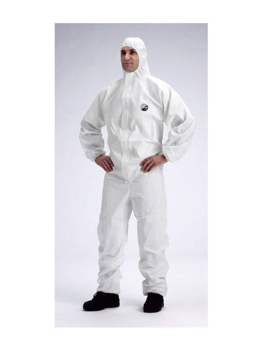 Avedo Dupont Tyvek 200 Easysafe Protective Suit Chemical Category III 00-white-white