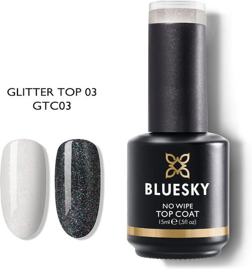 Bluesky Top Coat pentru gel 15ml