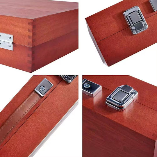 Alpha-Market Painting Set in Case Wooden 45x33cm 172pcs