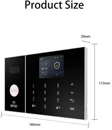 PGST Drahtlos Alarmsystem