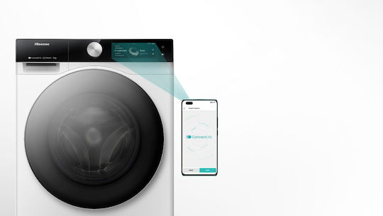 Hisense Пералня 12кг 1400 Оборота ConnectLife WF7S1247BW