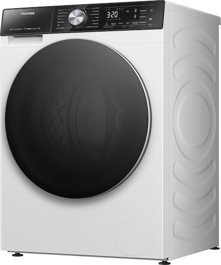 Hisense Πλυντήριο Ρούχων 9kg 1400 Στροφών ConnectLife WF5S9045BW