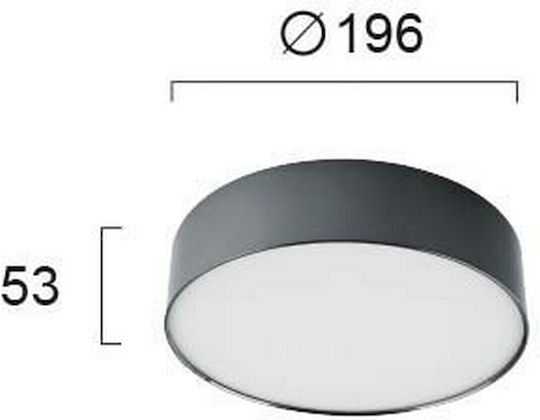 Viokef Jaxon Εξωτερικό LED Panel 23W 19.6εκ. Viokef Jaxon Εξωτερικό LED Panel 23W 19.6εκ.