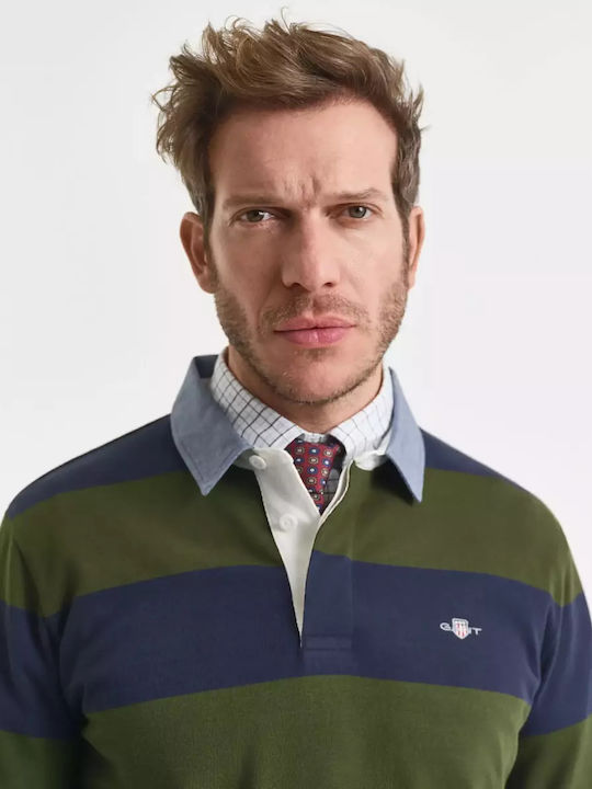 Collar Polo Μπλούζα Κοντομάνικη Green