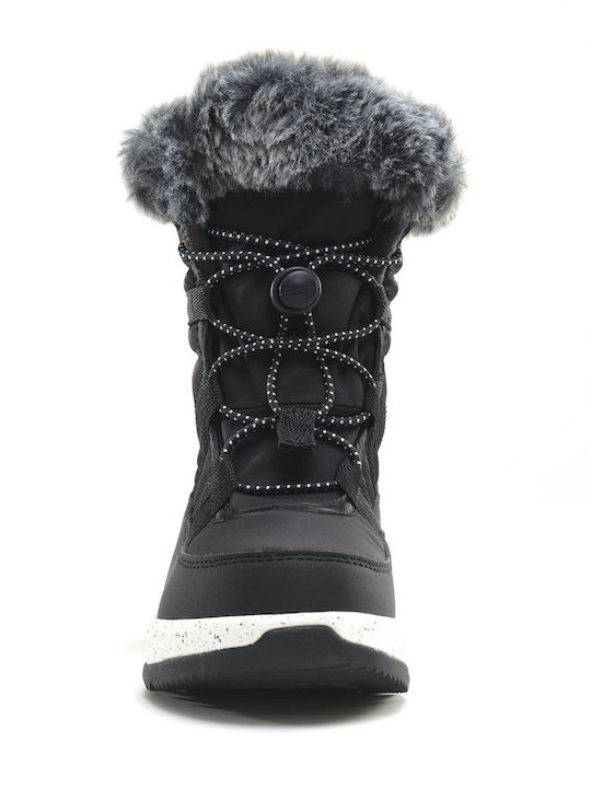 Kids Boots with Laces Black NF8457_BLK NF4457_BLK