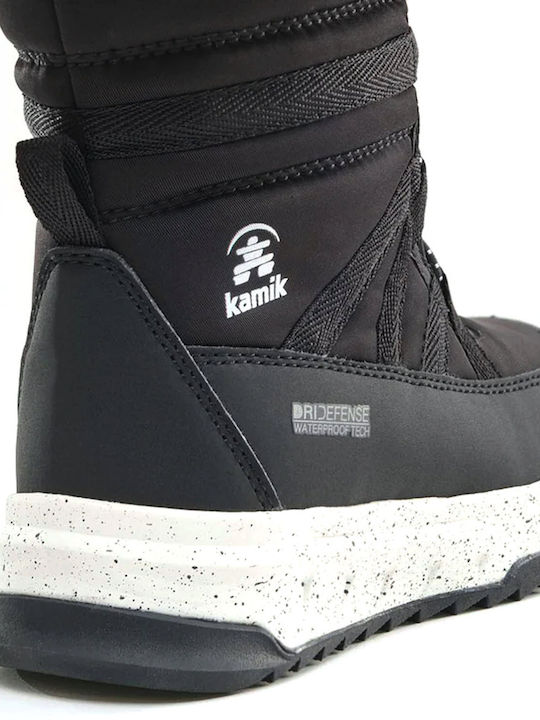 Kids Boots with Laces Black NF8457_BLK NF4457_BLK