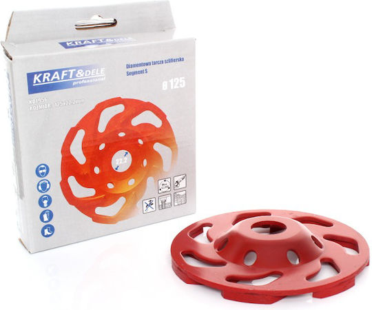 Disc Diamantat Kraft&dele Beton Piatră 125 Mm X 22.2 Mm Kd1956