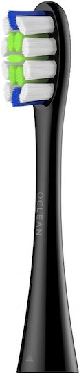 OClean Clean Electric Toothbrush Replacement Heads Black 6pcs
