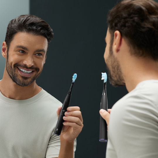 OClean X Ultra Periuță de dinți electrică cu Senzor de Presiune și Husă de Călătorie Neagră