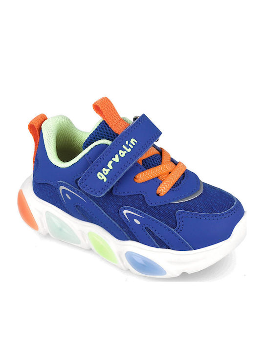 Kids Sneakers with Lights Blue