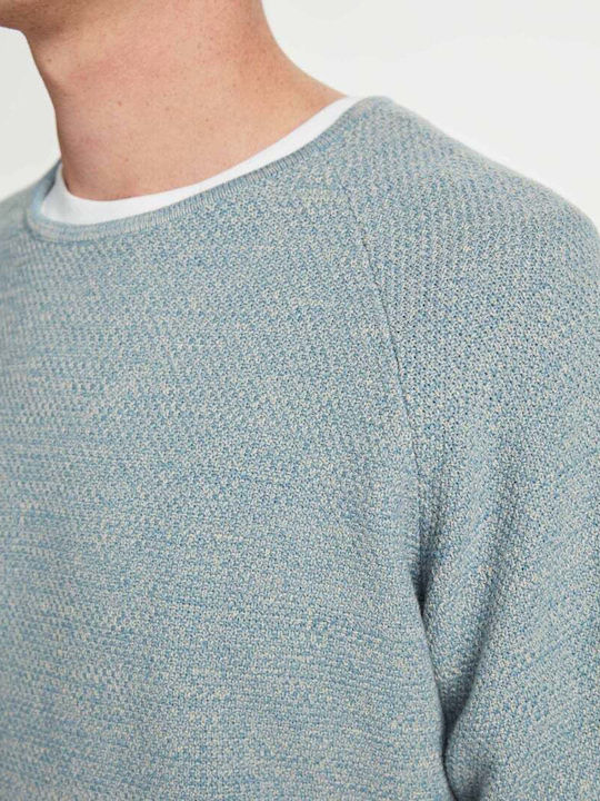 Lamp Long Sleeve Sweater Blue Mirage
