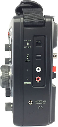 Tecsun S-8800 Φορητό Ραδιόφωνο Μπαταρίας με USB Μαύρο